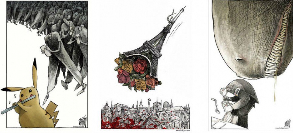 Ángel Boligán, premio internacional de caricatura