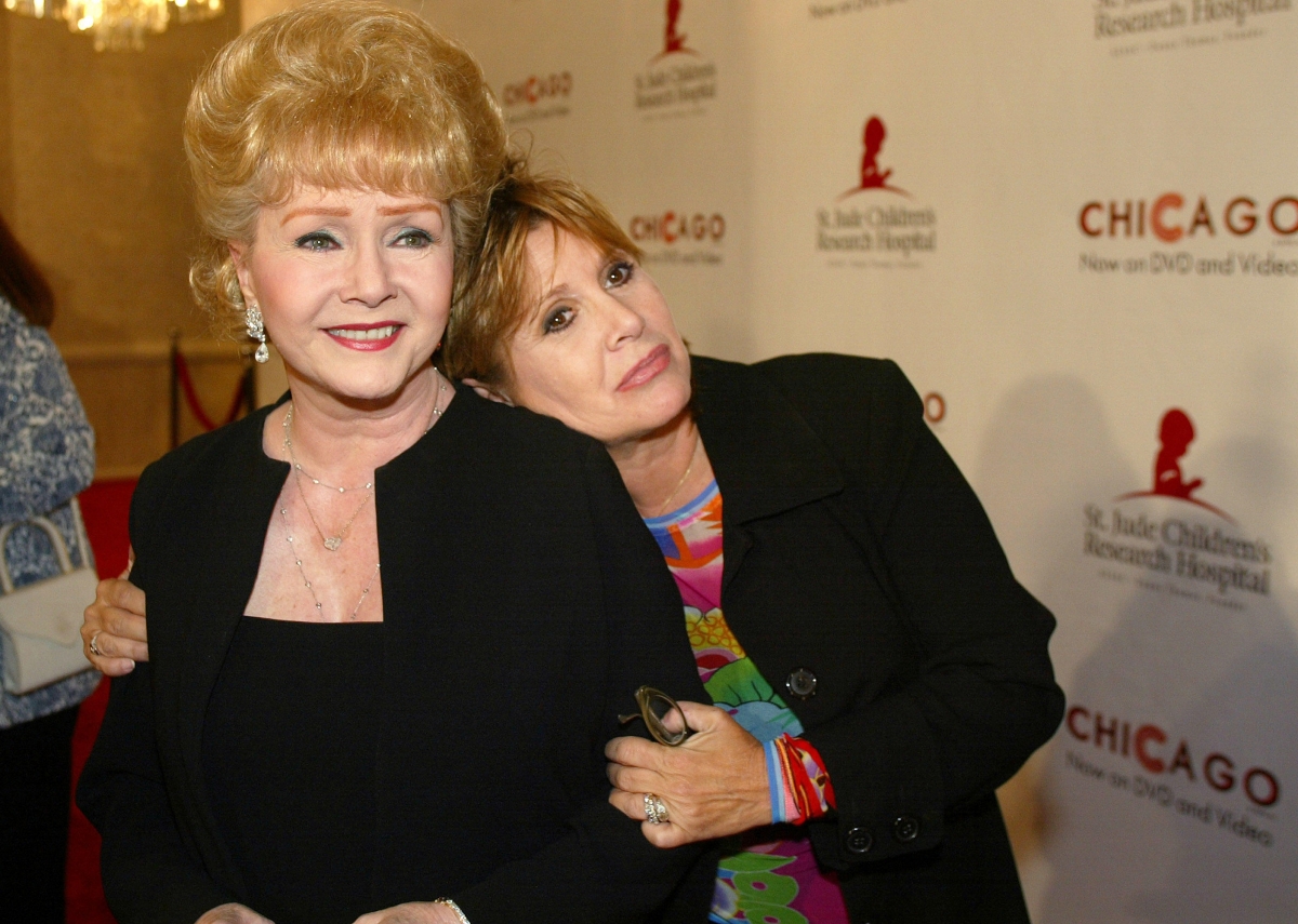 Fallece Debbie Reynolds, la madre de Carrie Fisher