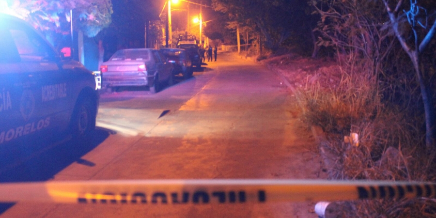 Asesinan a balazos a un hombre en Temixco