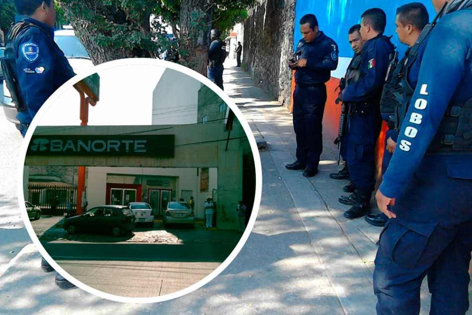 Asaltabancos usaron una granada para despistar a la Policía