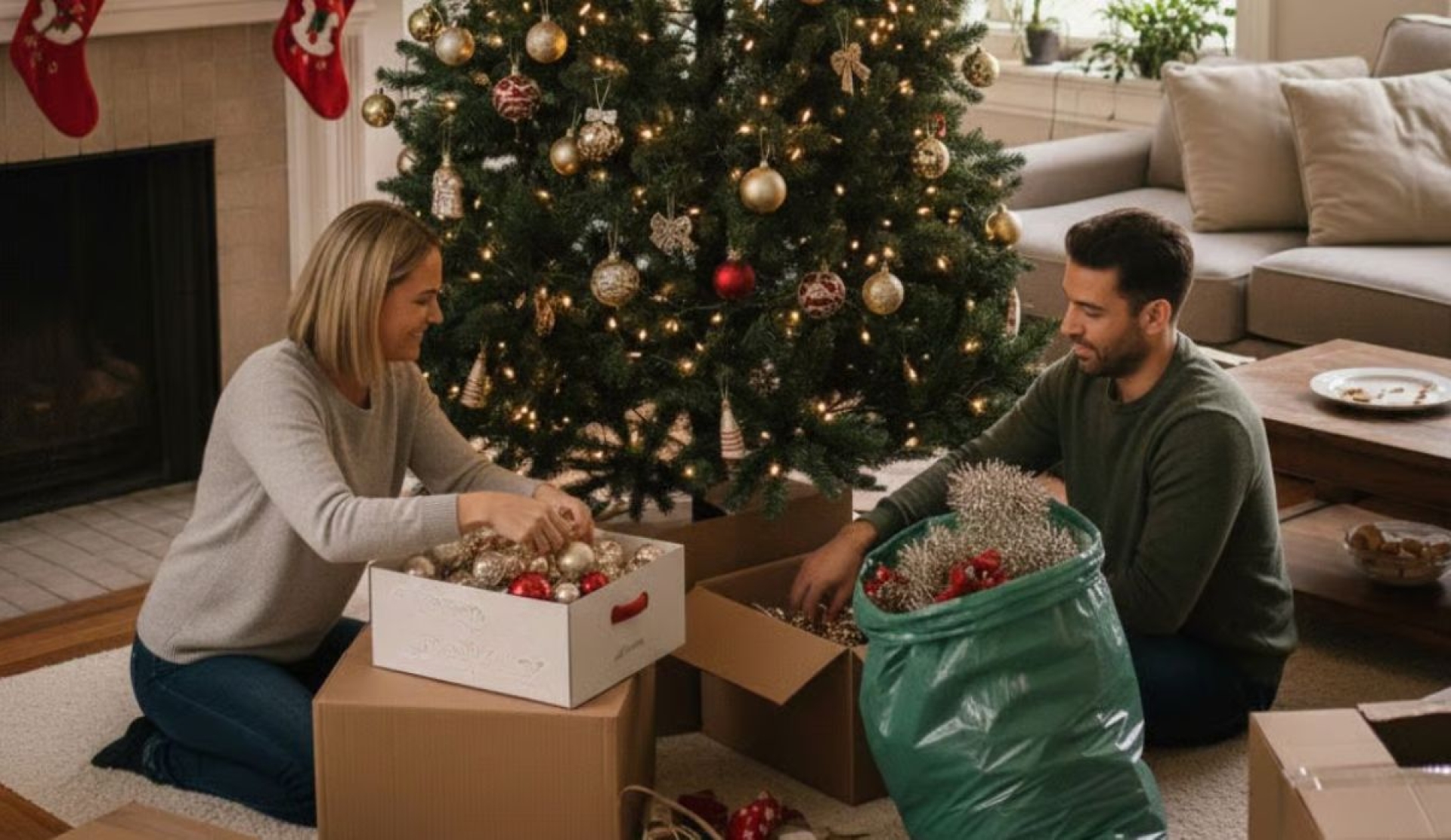 ¿En qué fecha se retira el árbol navideño según la tradición?