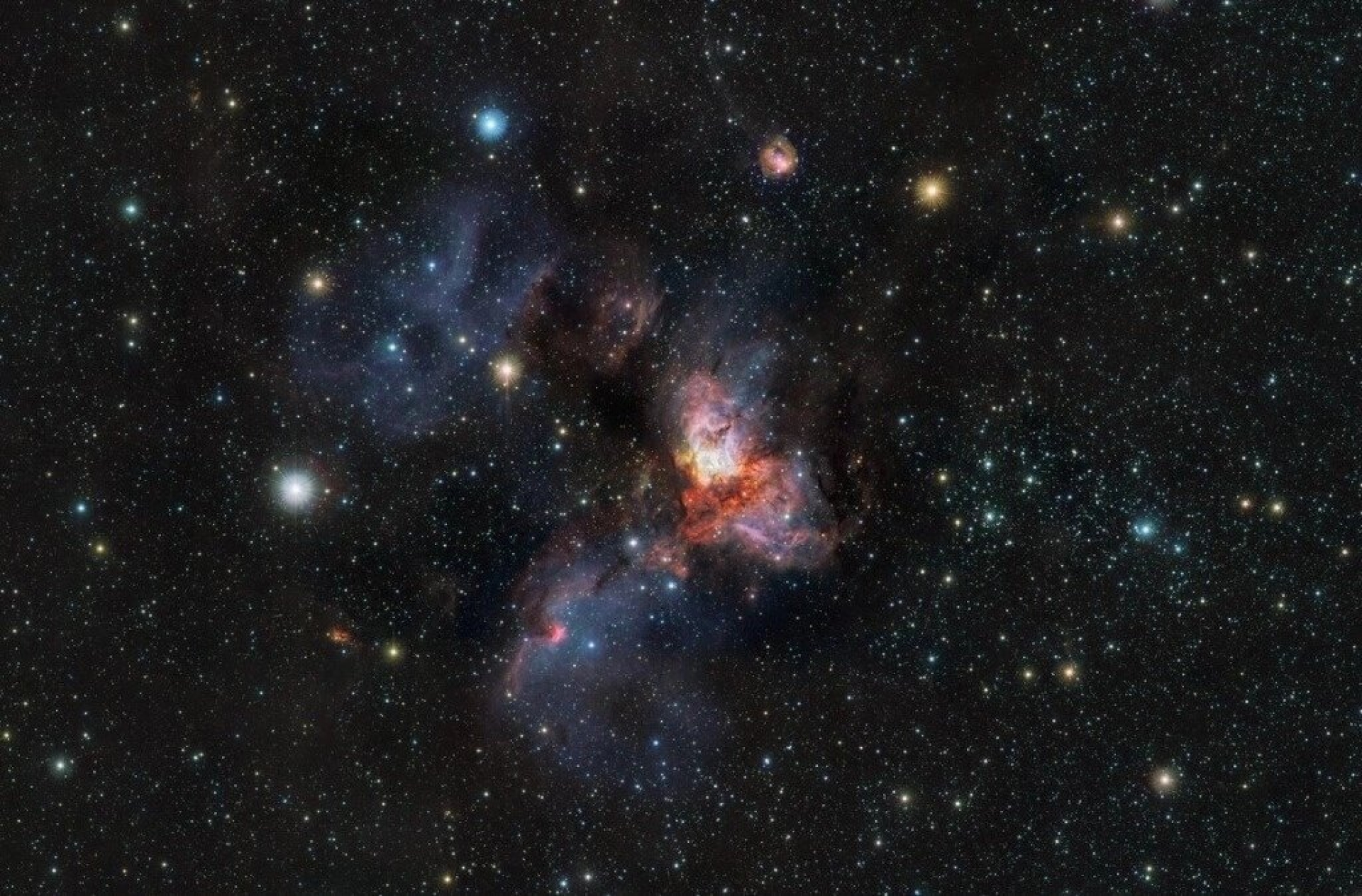 Impactante imagen muestra cuna de estrellas a 5 mil 500 años luz