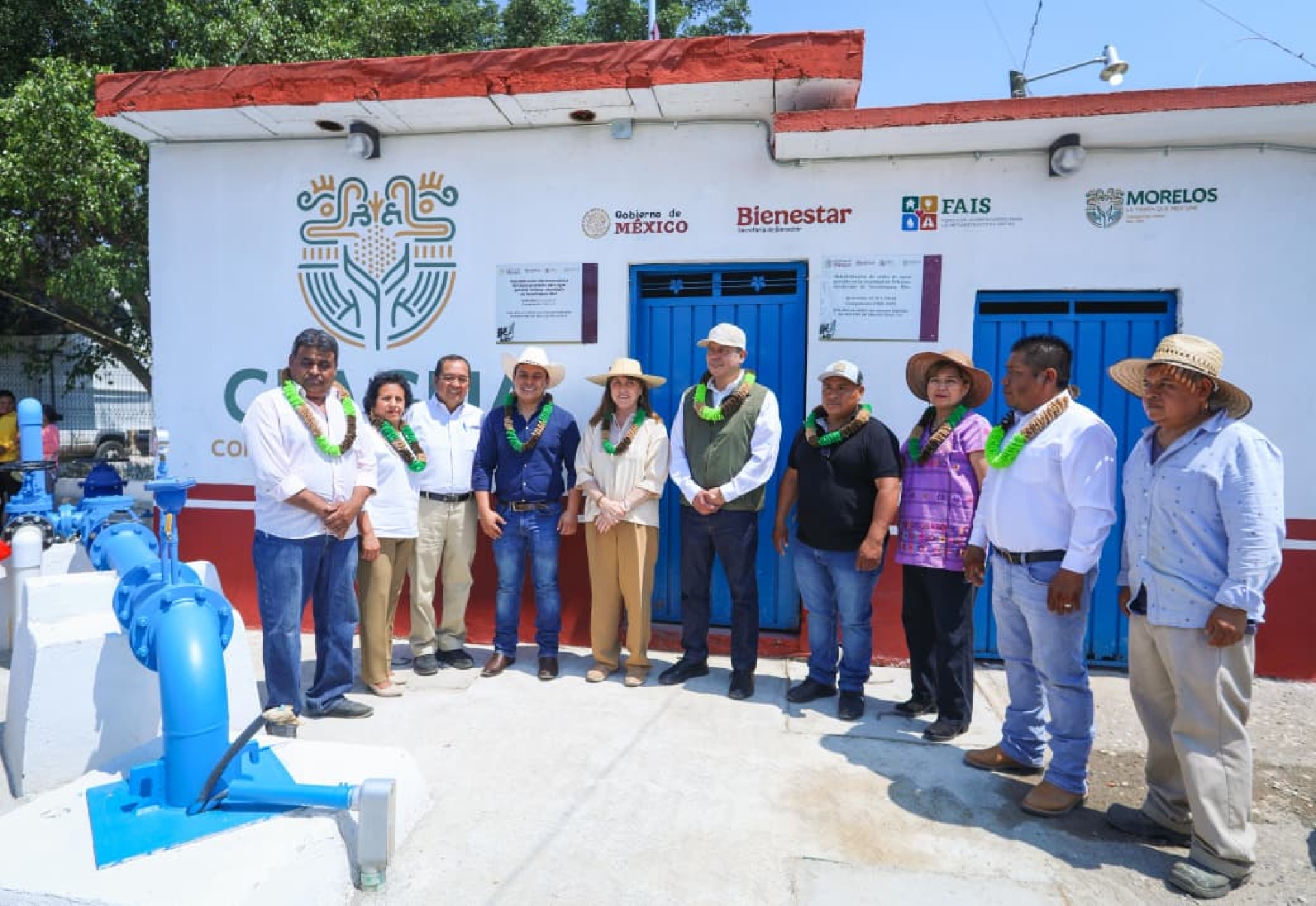 Transforman gobiernos de Morelos y México vida de cientos de personas en Axochiapan con acceso al agua potable