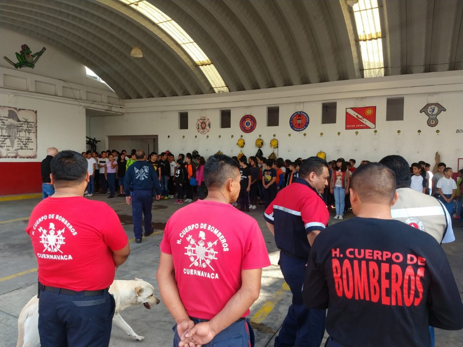 Inauguran séptimo curso de verano 'Bomberos Infantiles', en Cuernavaca