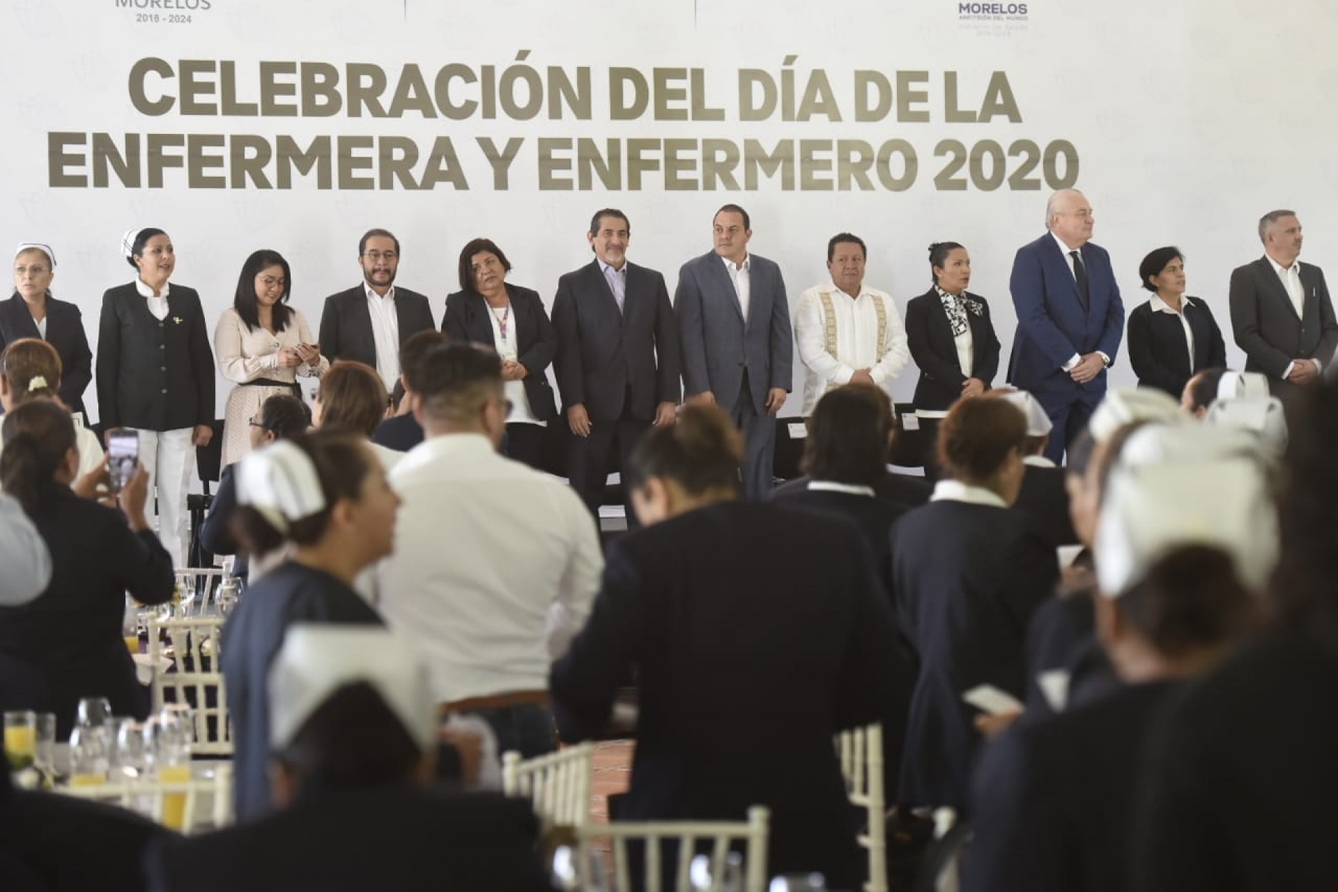 Encabeza gobernador celebración del Día de la Enfermera y el Enfermero 2020