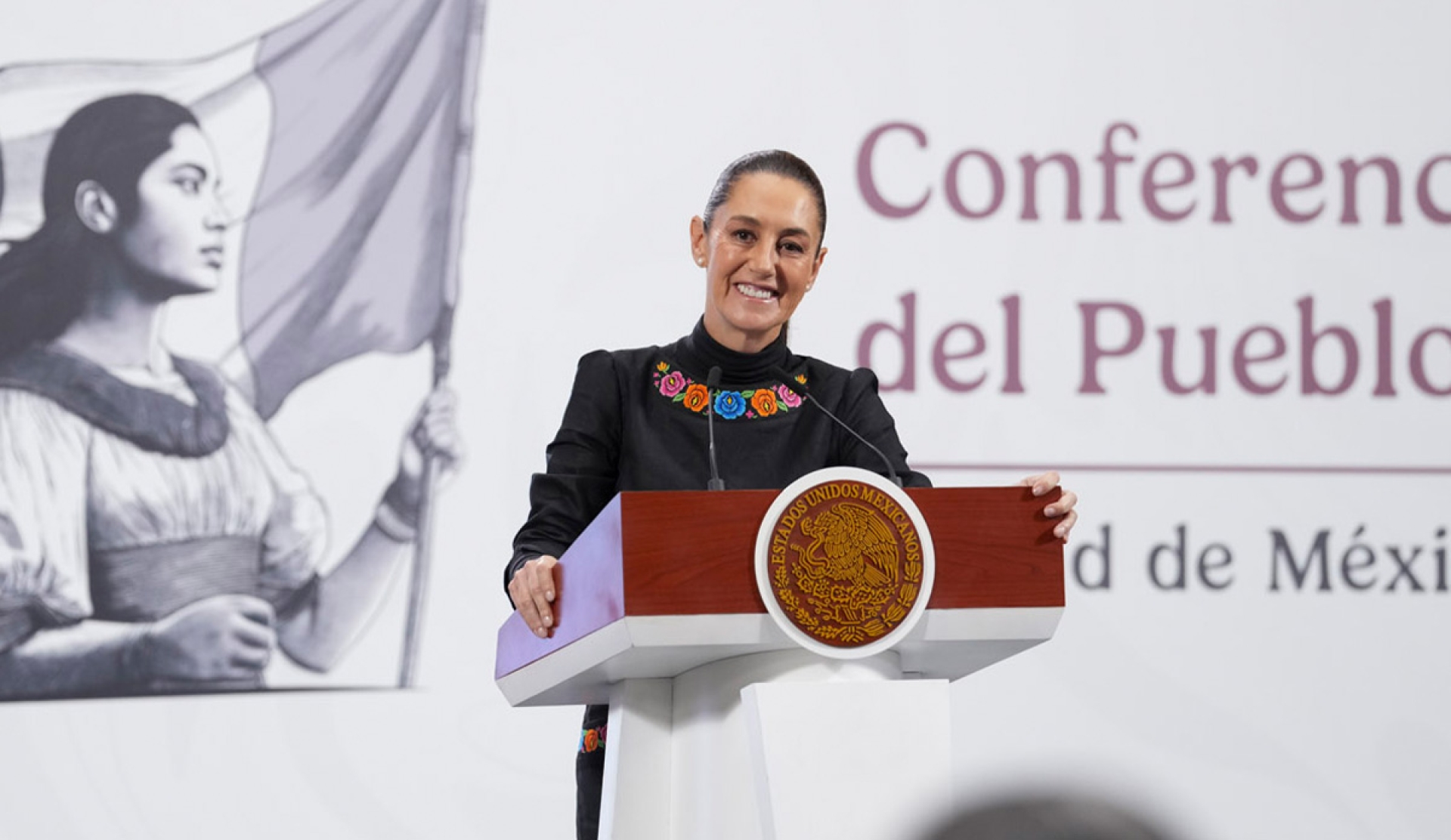 Sheinbaum visitará zonas afectadas de Oaxaca por huracán 'Erick'