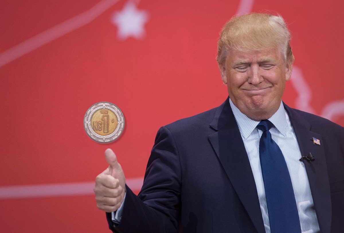Avance de Trump tumba al peso