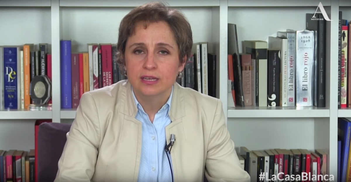 Aristegui denuncia acoso judicial por investigación de la casa blanca
