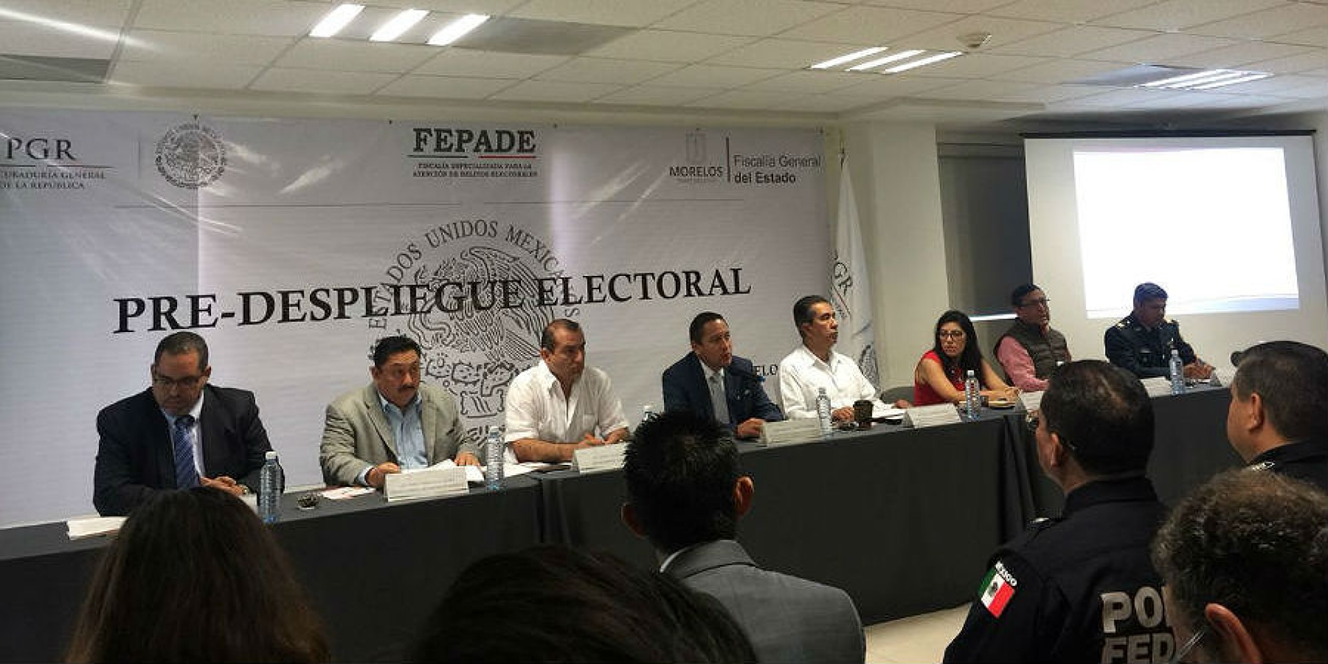 Lleva a cabo Fepade pre-despliegue electoral en Morelos