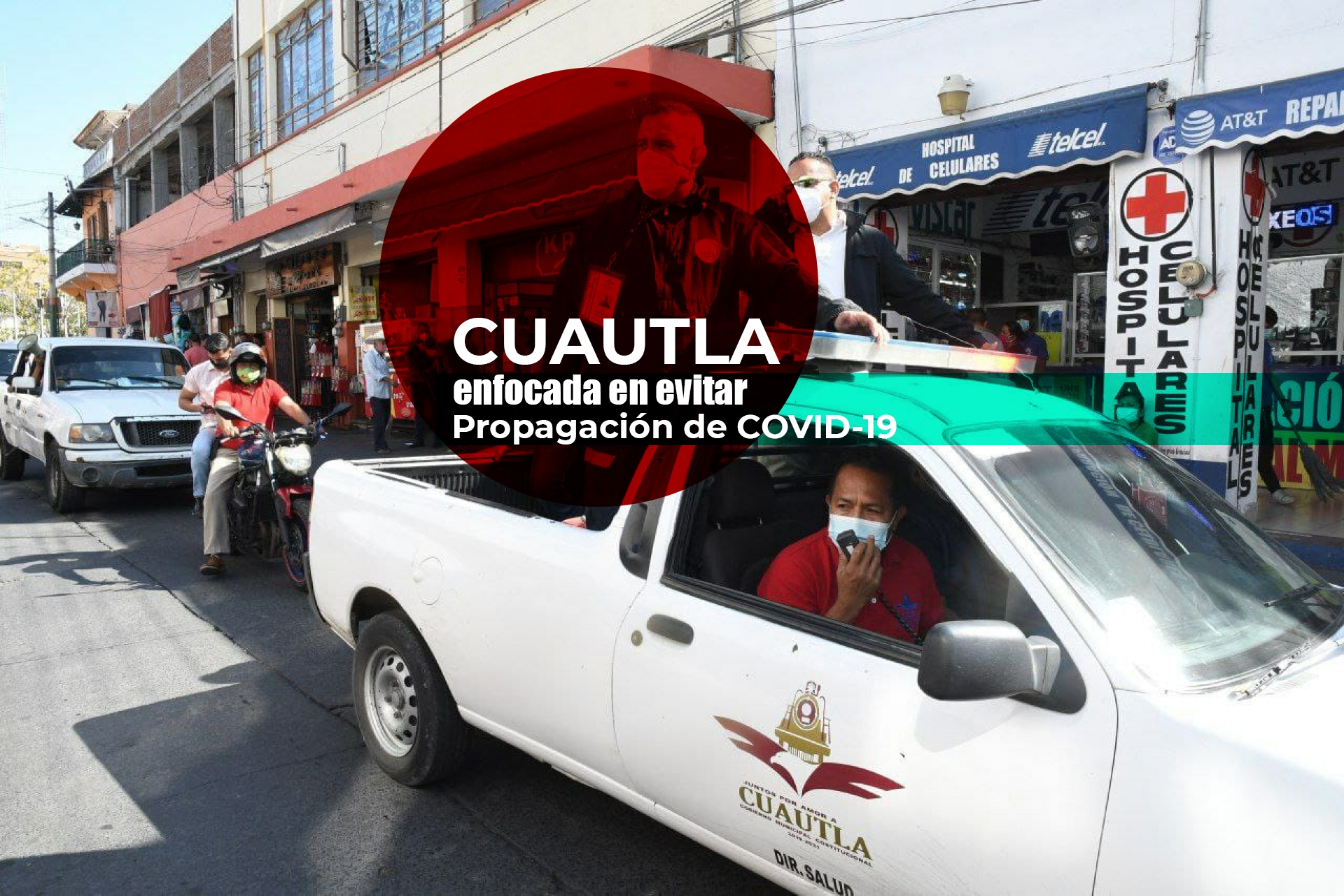 Realizan operativo para disminuir la movilidad en Cuautla