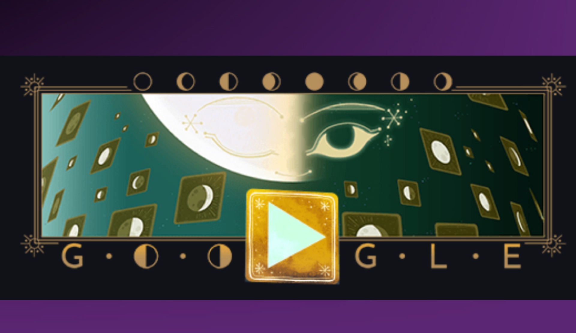 Google celebra el cuarto menguante con un Doodle interactivo: descubre su significado