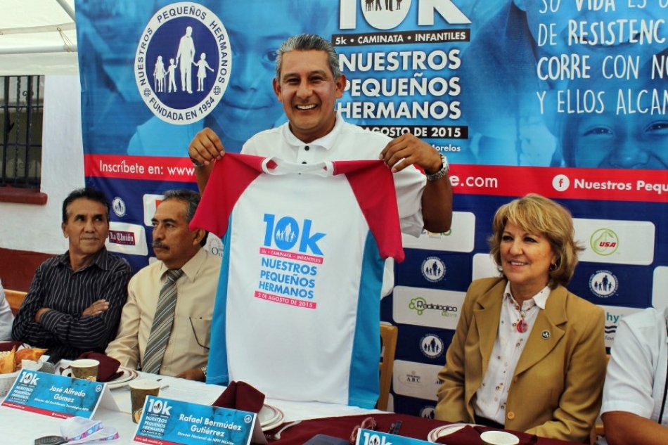 Presentan Carrera 2015 Nuestros Pequeños Hermanos