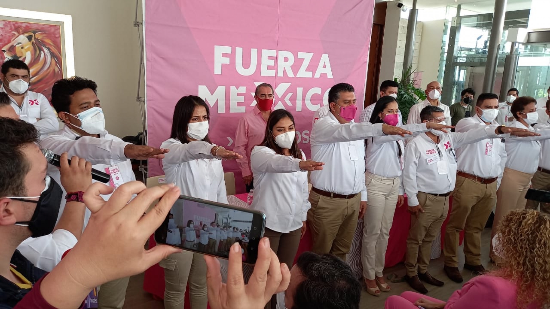 Presenta Fuerza por México a Comité Directivo Estatal