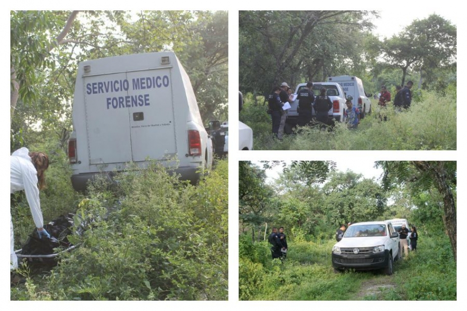 Localizan un cuerpo dentro de una barranca
