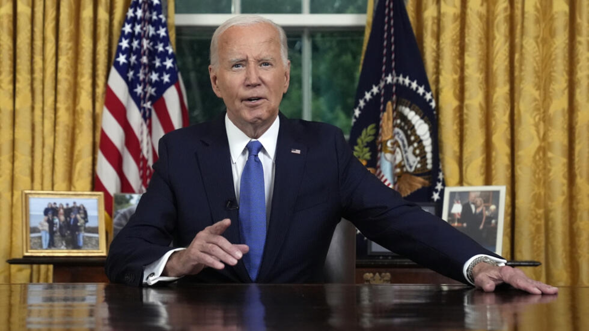 'La mejor manera de avanzar es pasar la antorcha': Biden finaliza campaña