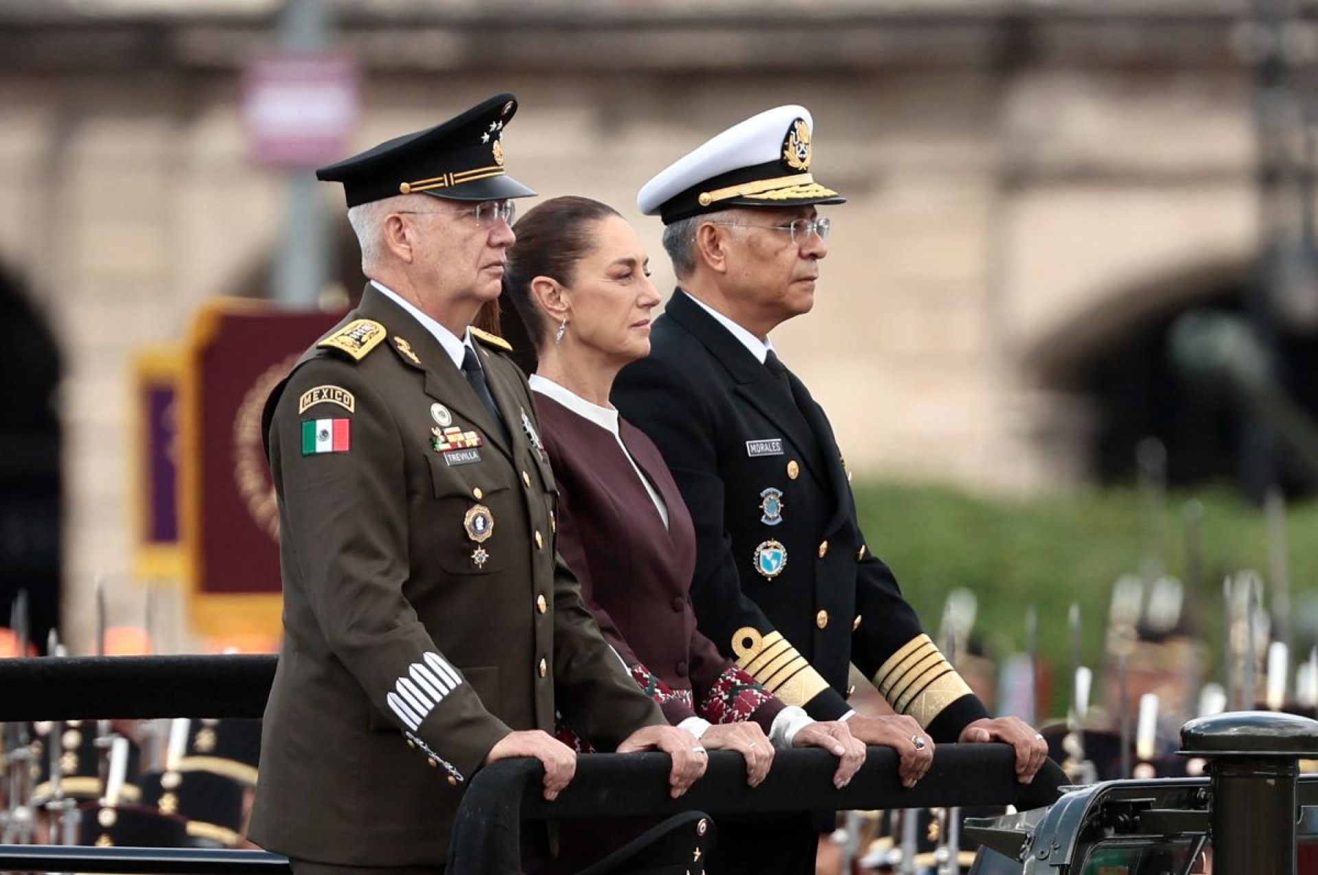 'Ninguna injerencia es posible', afirma Sheinbaum en desfile militar