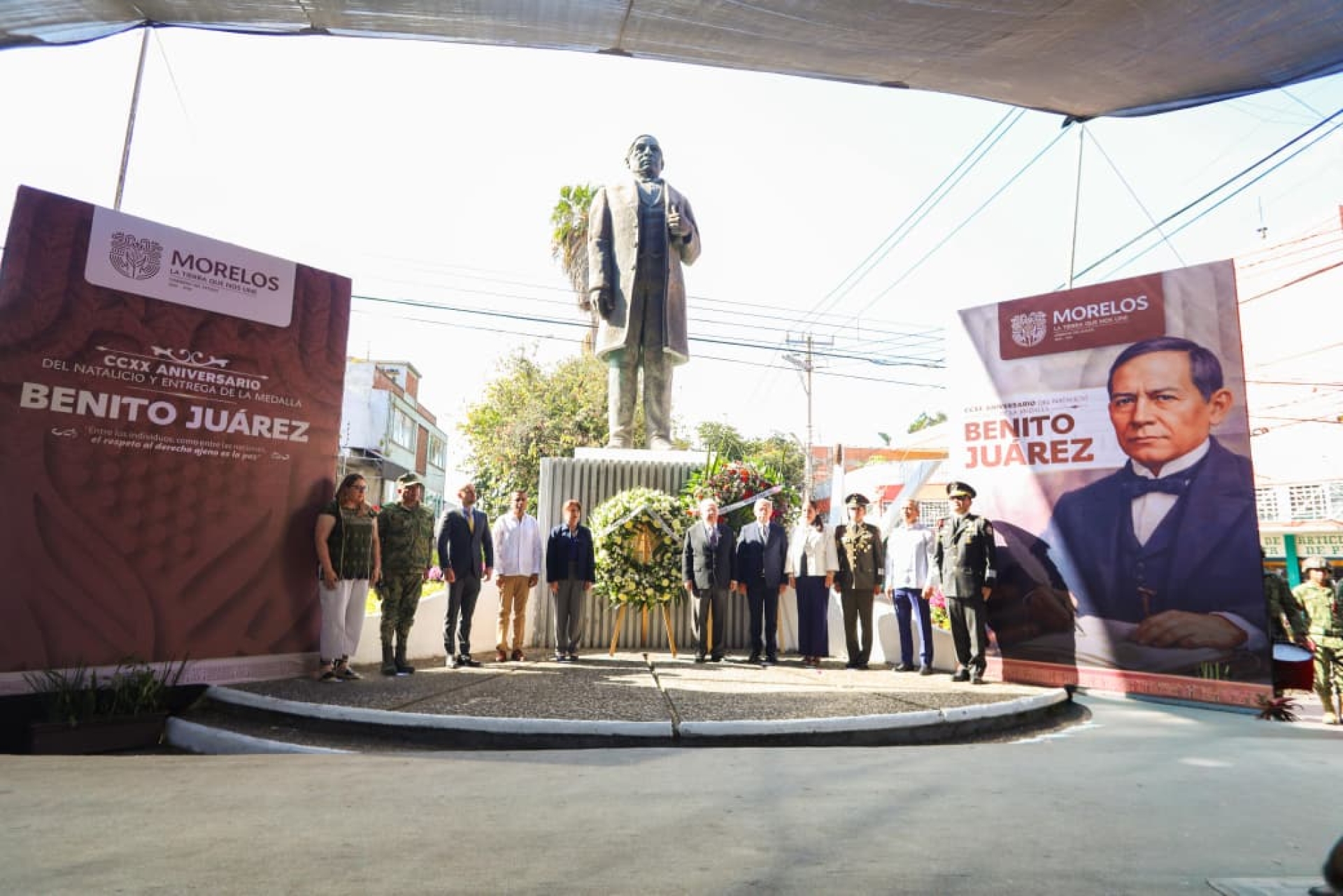 Principios de Benito Juárez guían el actuar del Gobierno de Morelos, 'La tierra que nos une': Margarita González Saravia