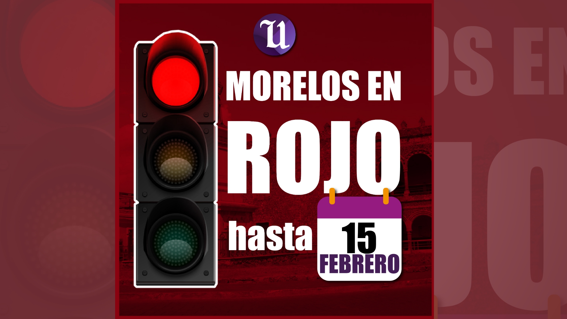 Morelos continúa en semáforo rojo