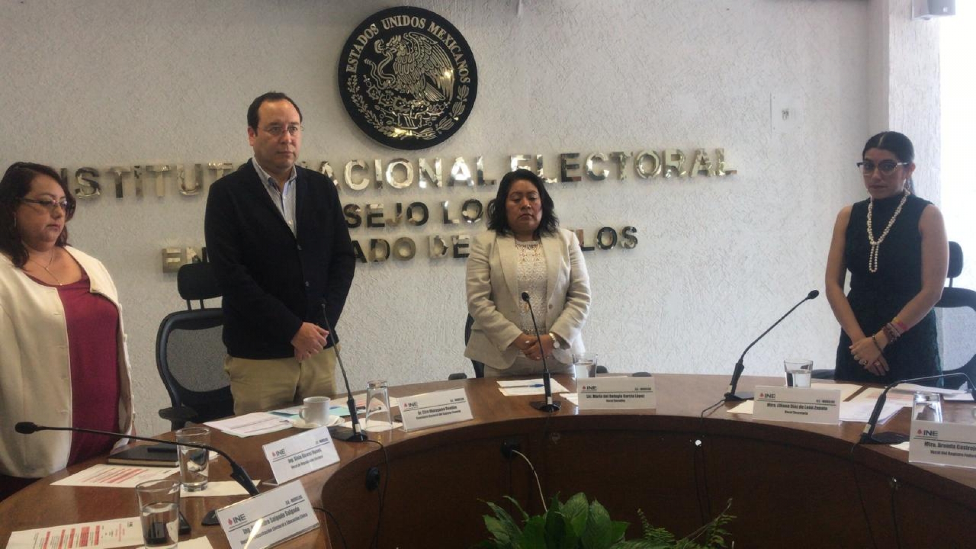 Rinde protesta María del Refugio García como vocal de la Junta Local del INE