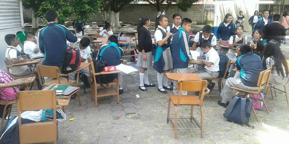 Reanudan clases en la Secundaria Técnica 18