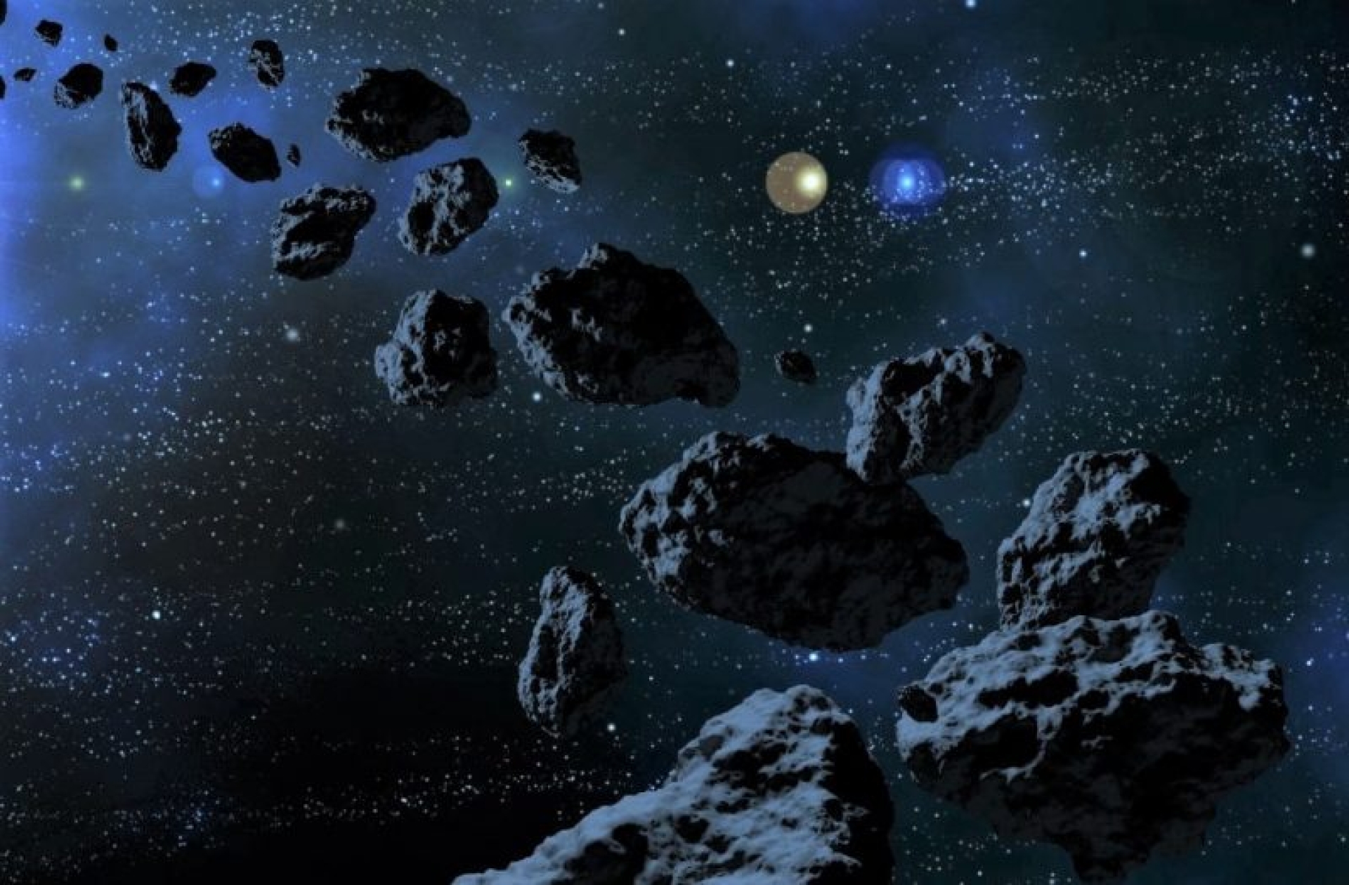 Descubren 15 raros asteroides activos en telescopio de Chile
