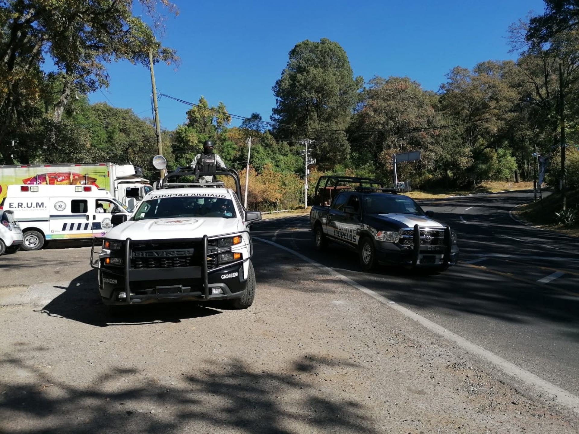 Enfrentamiento armado en Huitzilac