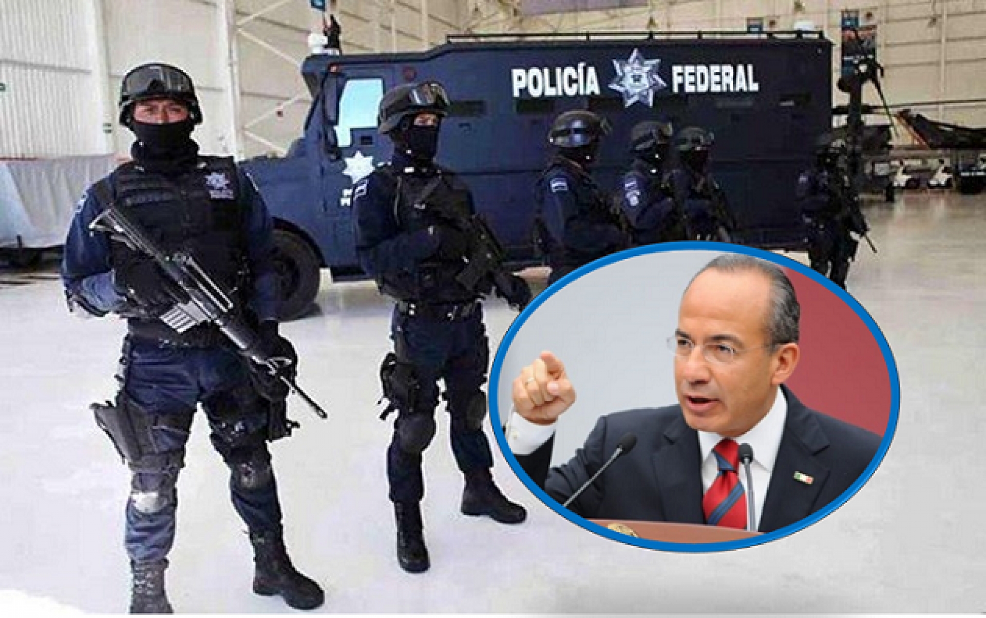 Felipe Calderón vuelve a la carga contra AMLO y se adjudica el mérito de la Policía Federal