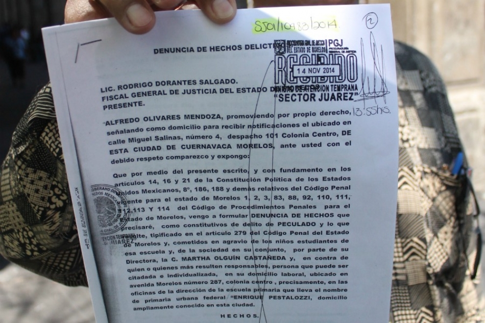 Padres exigen transparencia en la aplicación de recursos de la Primaria “Juan Enrique Pestalozzi”