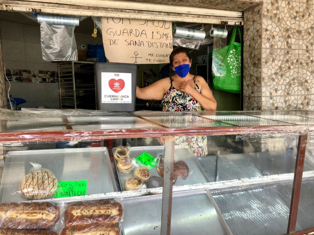 Comercios de la Barona se unen al programa 'Yo amo Cuernavaca limpia'