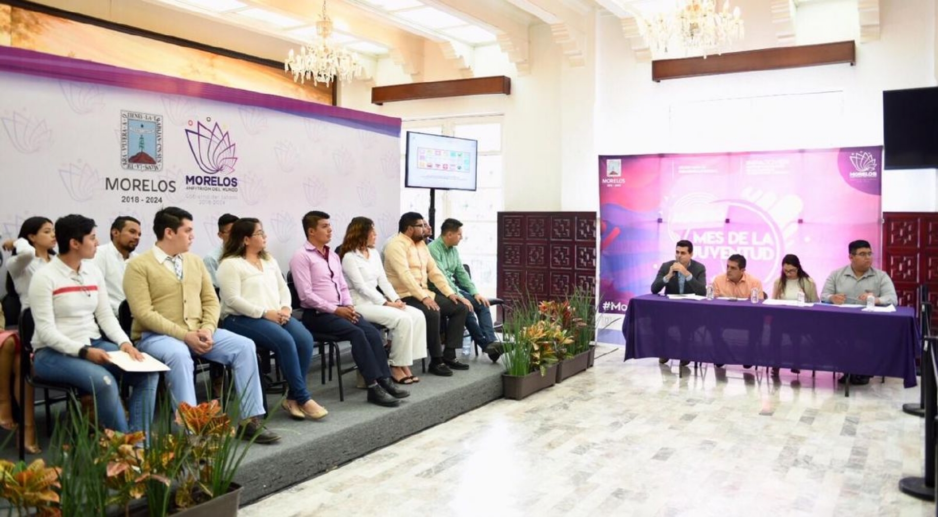 Buscan colocar a jóvenes en el centro de la agenda pública de Morelos