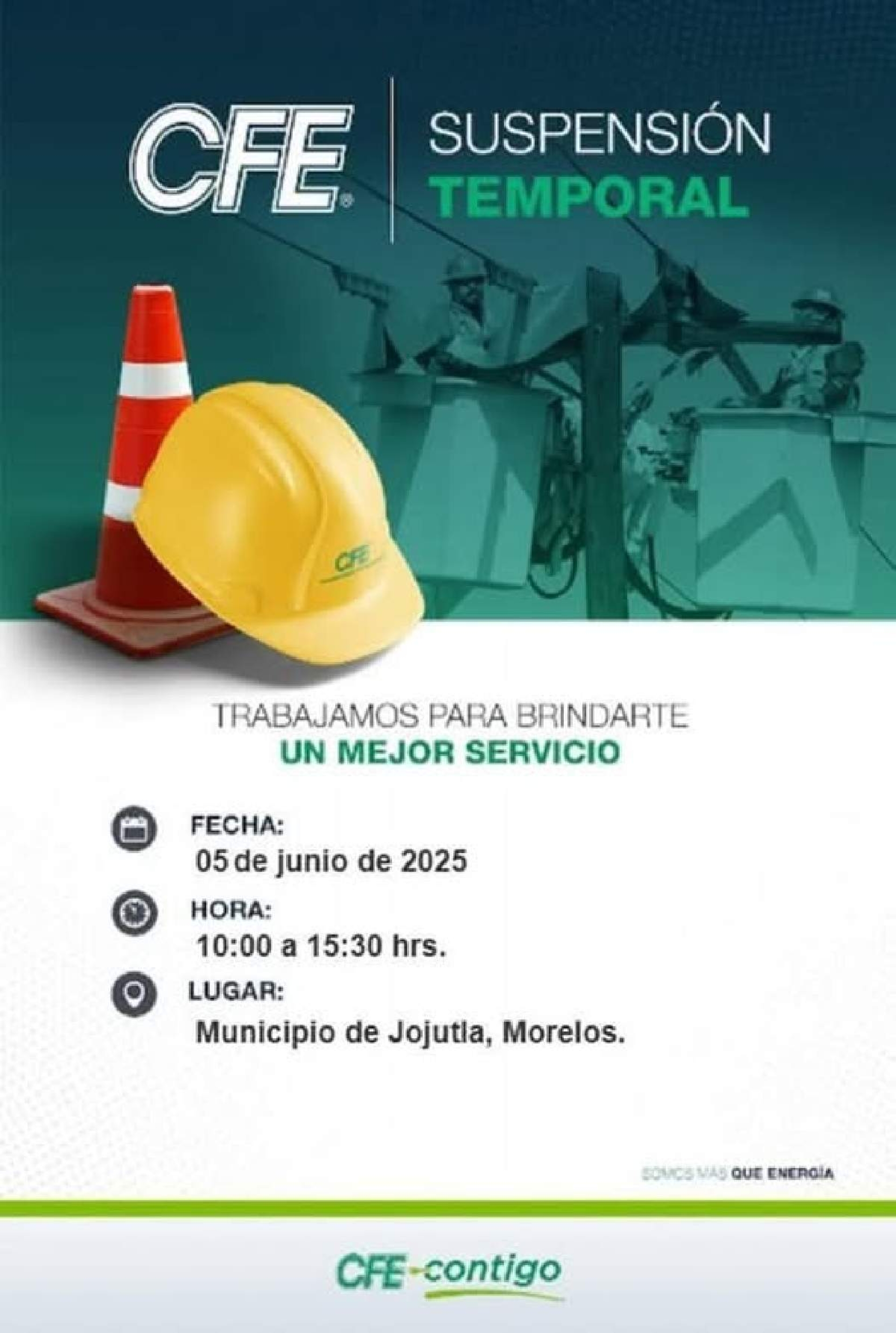 Cortes de energía eléctrica causan pérdidas a comerciantes en Jojutla