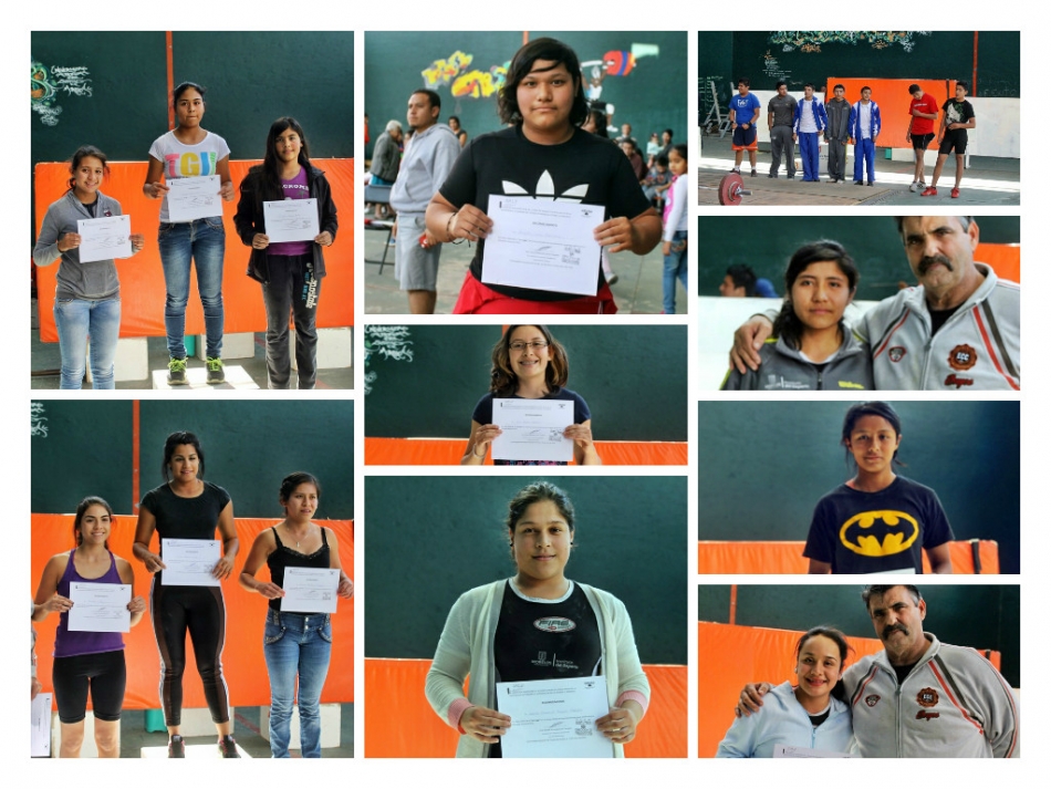 Buscan pesistas lugar en la Olimpiada Nacional 2015