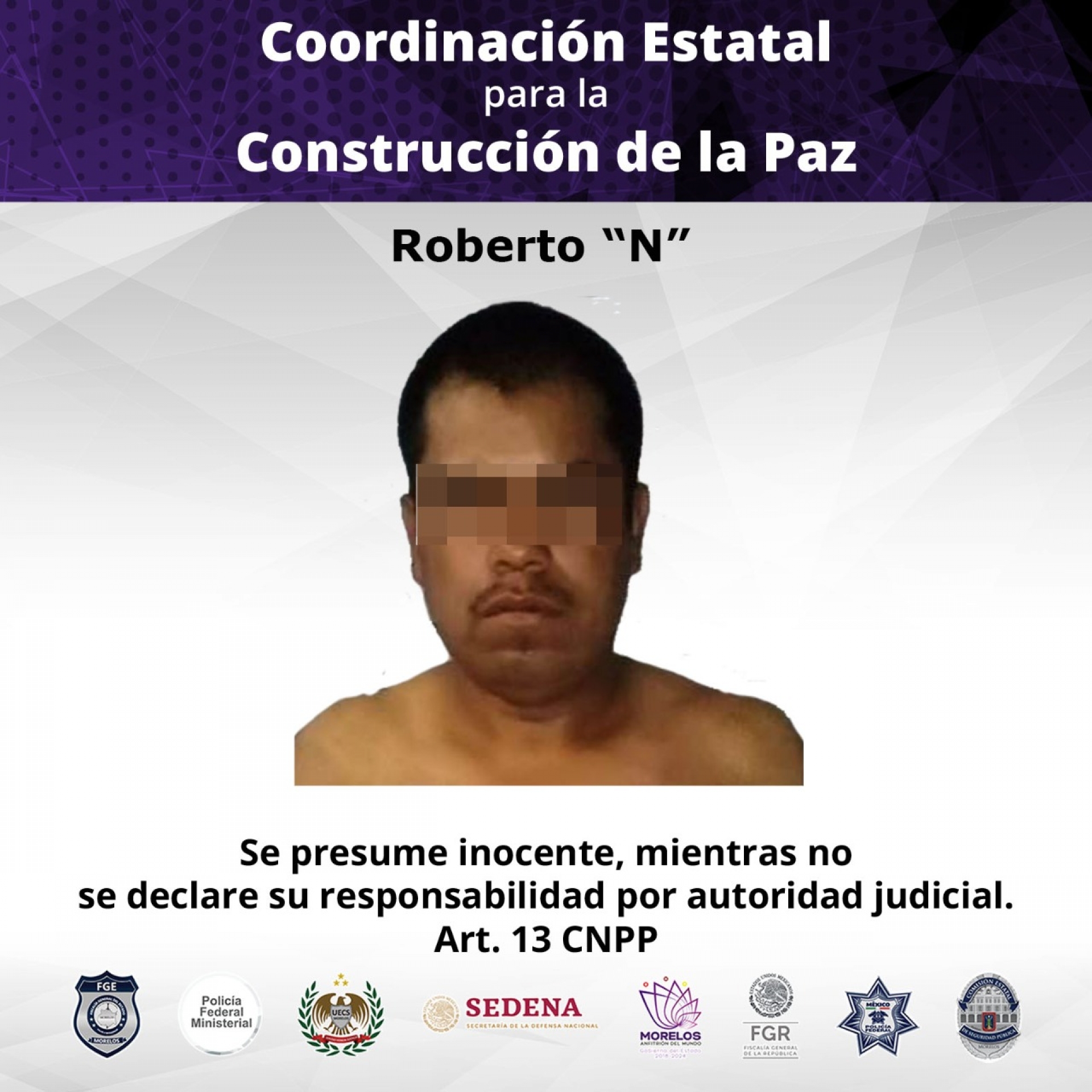 Ex convicto es vinculado a proceso por violación, en Tlaltizapán