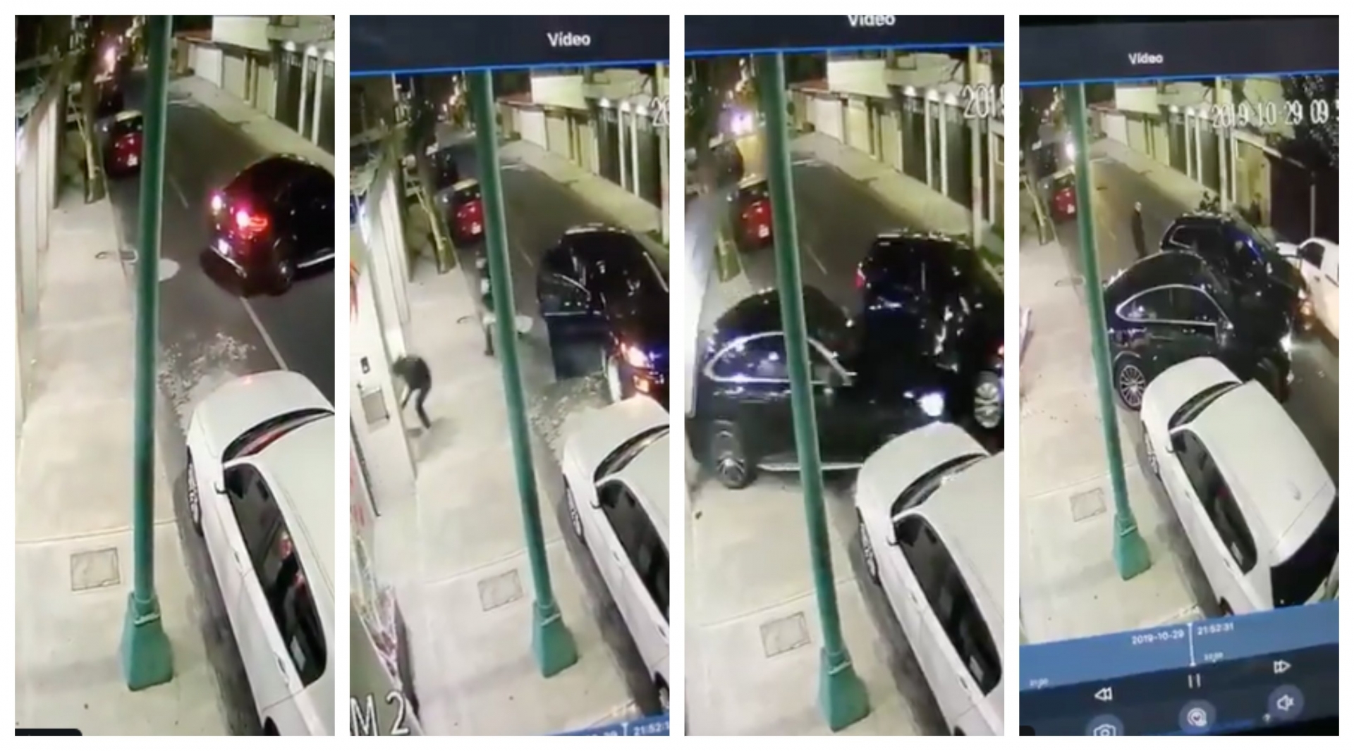 #Video: conductor atropella a presuntos secuestradores en CDMX