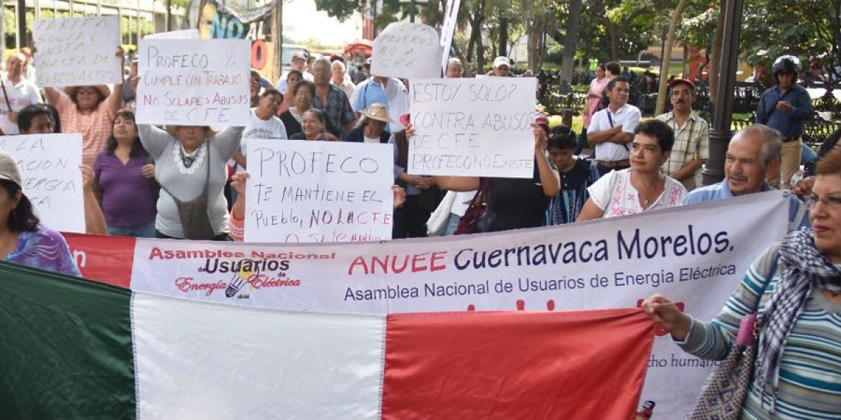 Marchan integrantes de la ANUEE en Cuernavaca