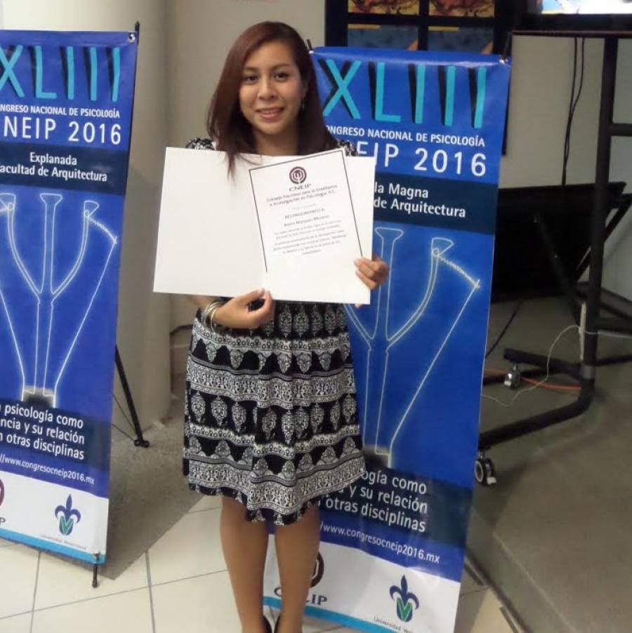 Amira Márquez, primer lugar en el Concurso Nacional de Tesis, orgullo UAEM