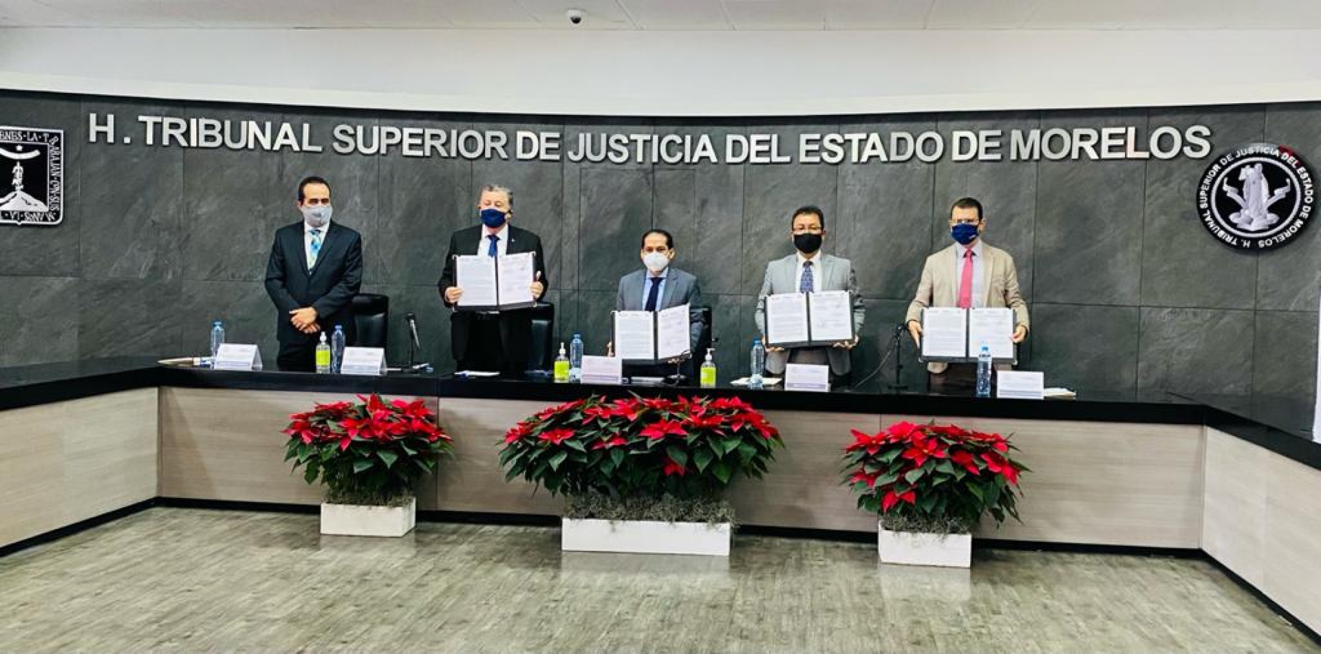 Firman convenio de colaboración TSJ Morelos y Universidad La Salle