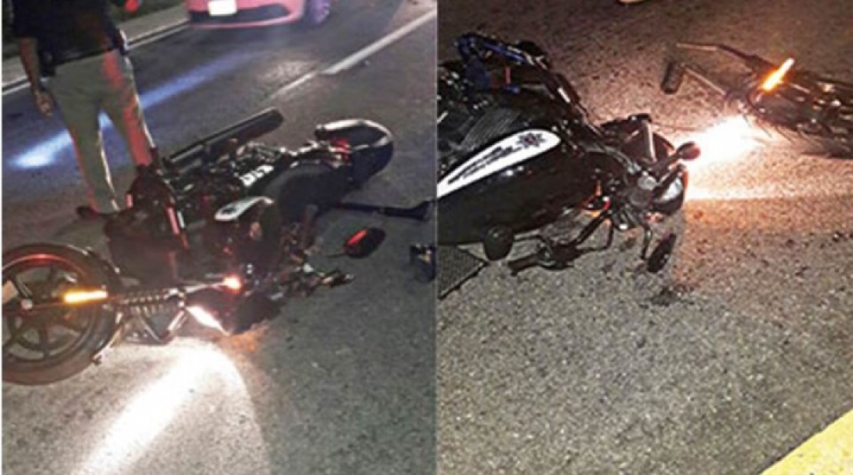 Murió al derrapar en su moto, en Xoxocotla