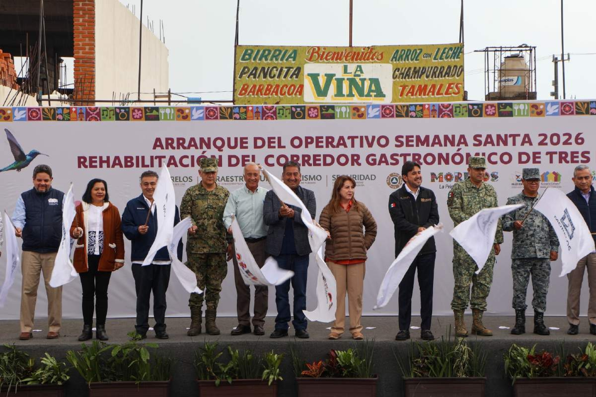 Entrega Margarita González Saravia corredor gastronómico de Tres Marías