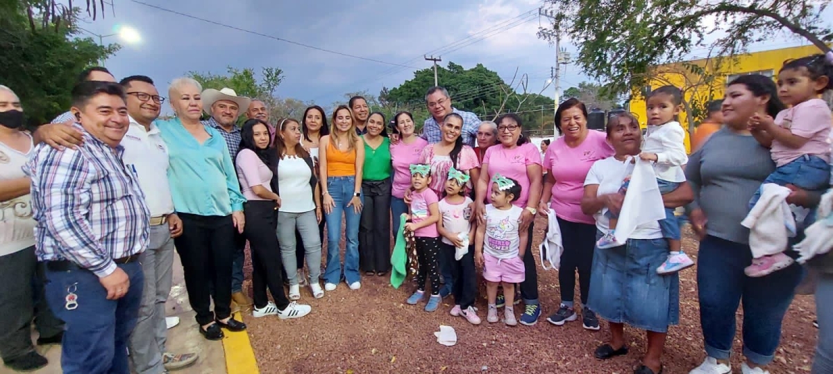 Entrega alcalde Rafael Reyes rehabilitación e iluminación del parque lineal 'Jiutepec por la paz'