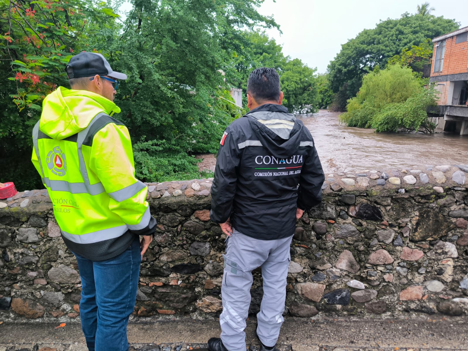 Activa CEPCM alertamiento ante pronóstico de lluvias fuertes en Morelos