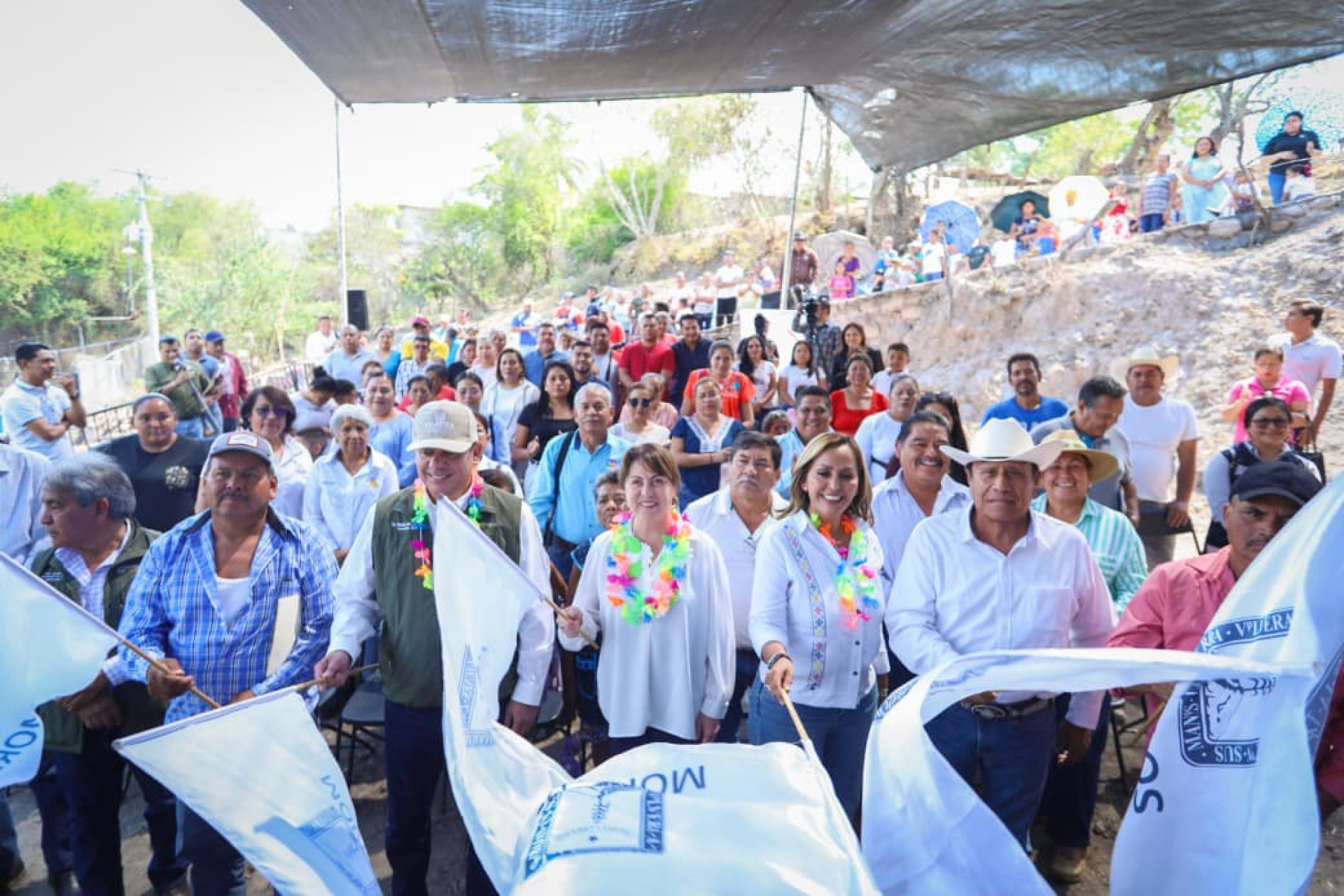 Avanza gobierno de Margarita González Saravia en seguridad hídrica y apoyo al campo con obras en Tlaltizapán