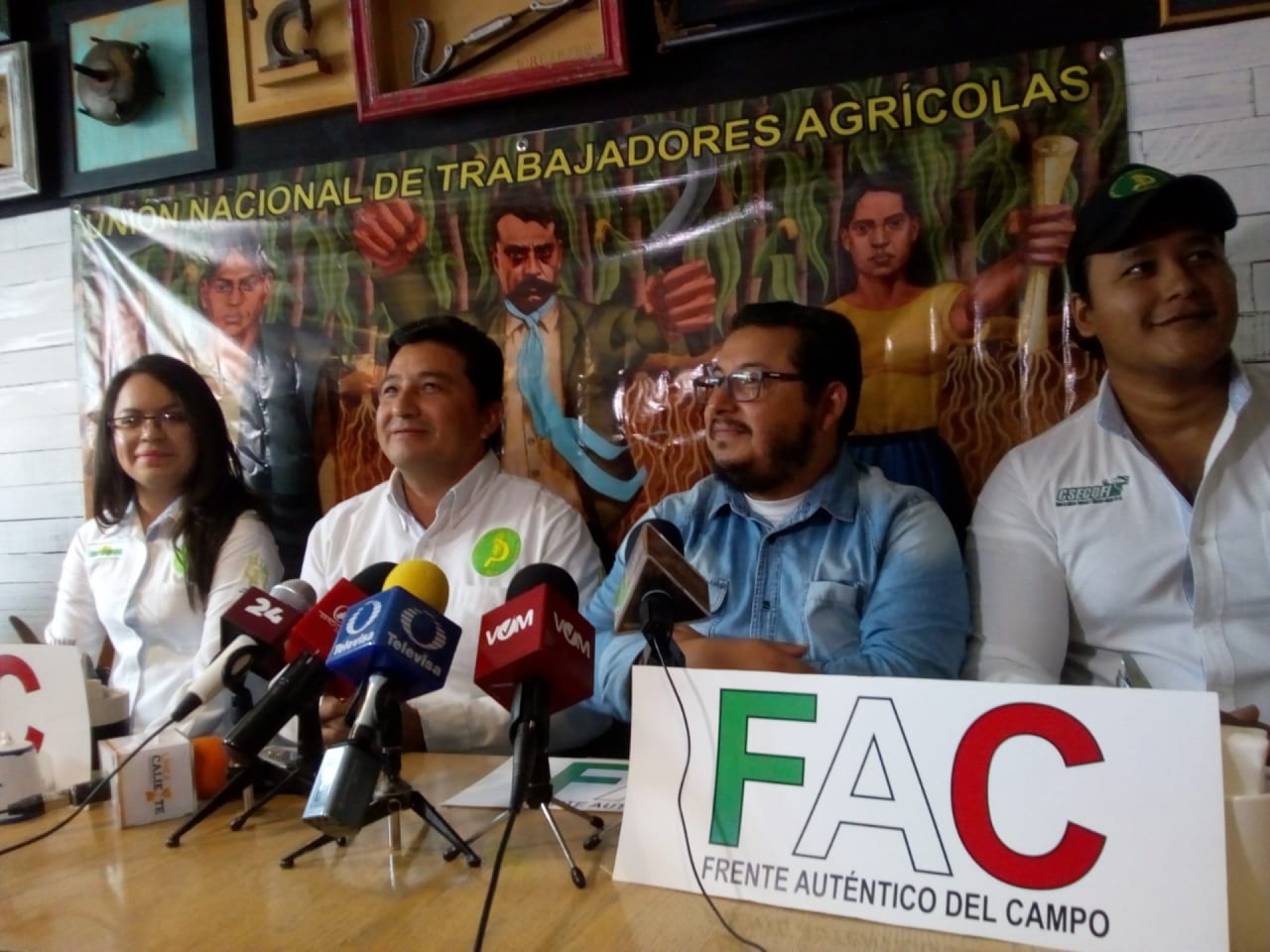 Organizaciones campesinas anuncian marcha