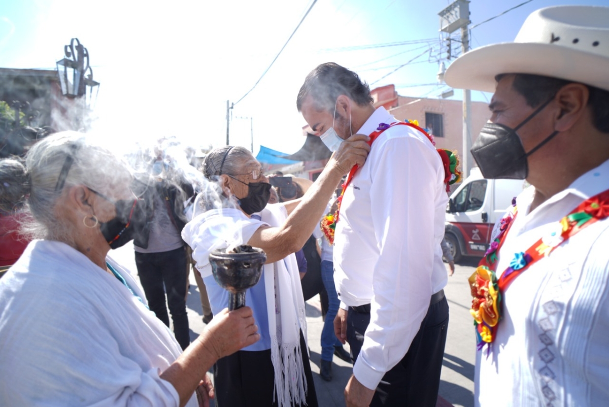 Atestigua Pablo Ojeda toma de protesta del presidente del Concejo Municipal Indígena de Coatetelco