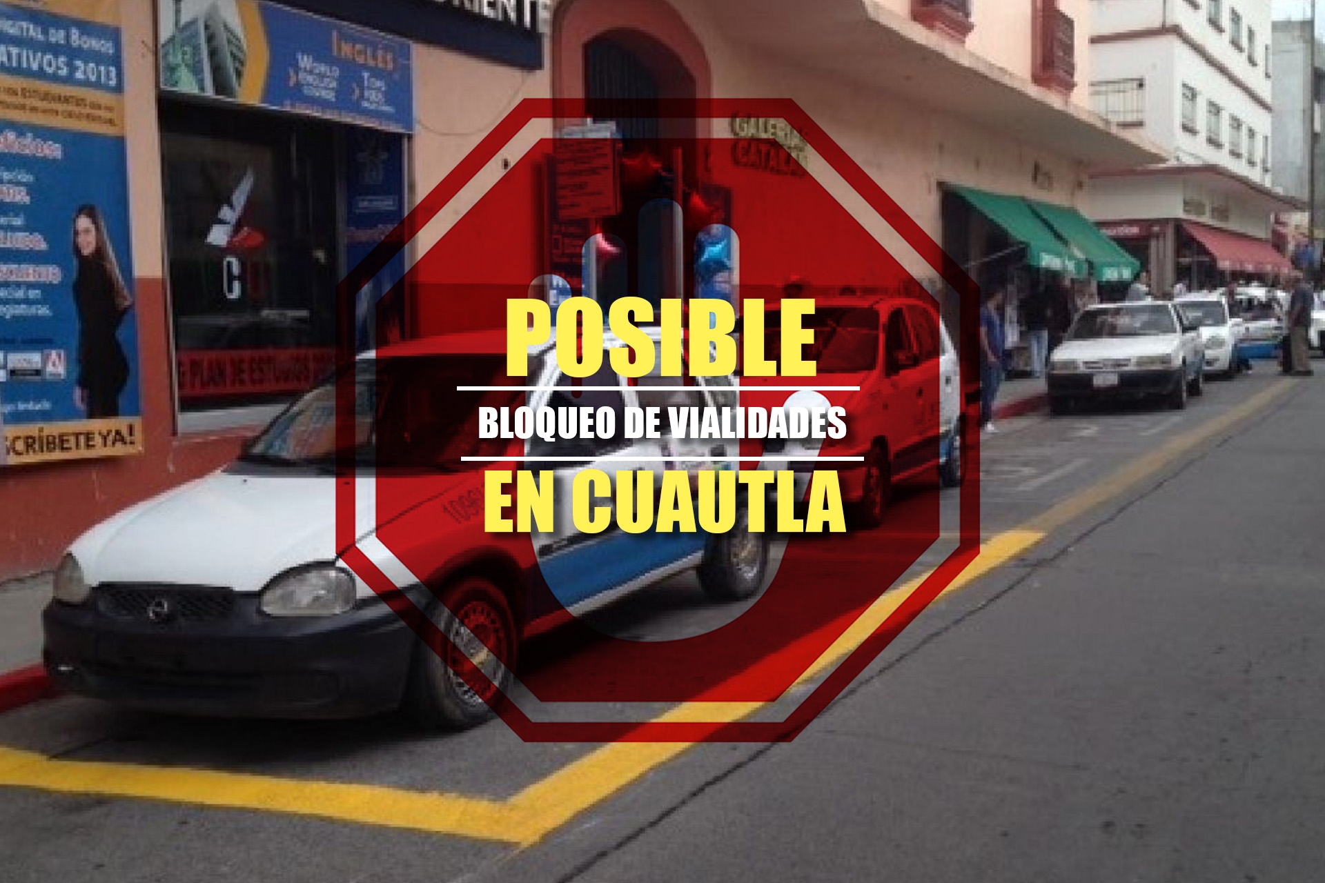 Transportistas conjuran bloqueo de vialidades en Cuautla