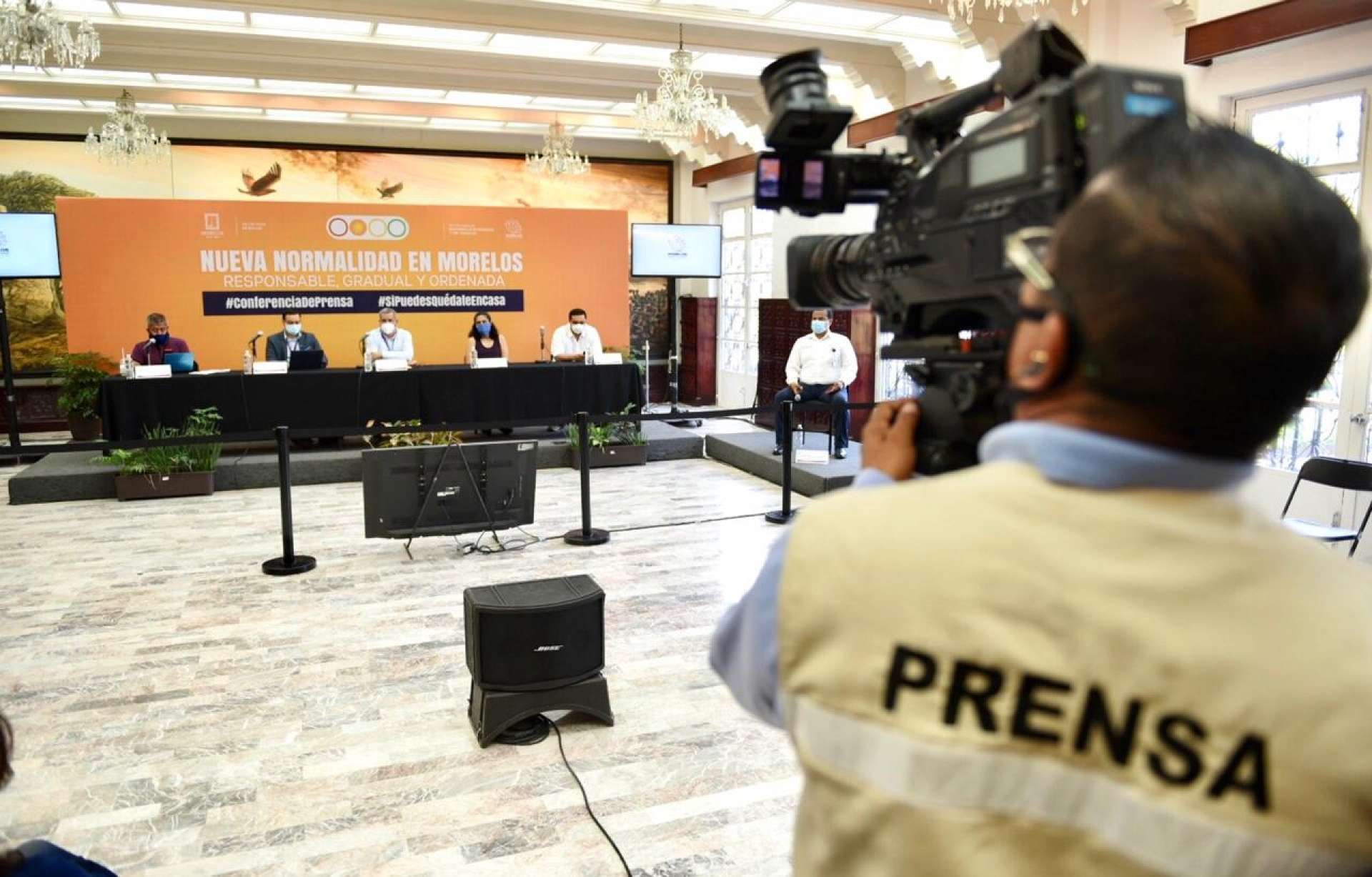 En Morelos, tres mil 424 casos confirmados acumulados de covid-19 y 747 decesos