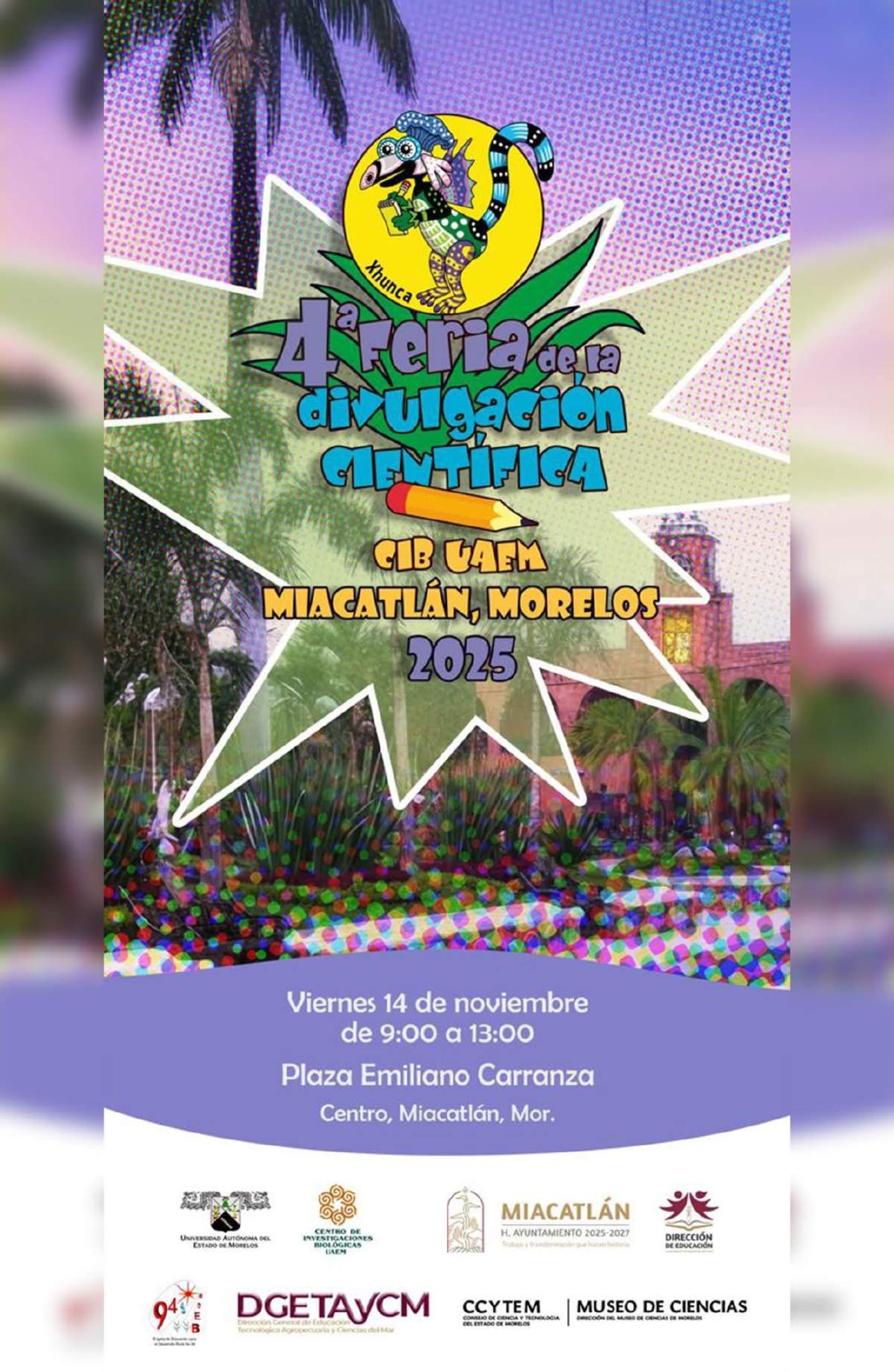 Realizarán en Miacatlán Feria de Divulgación Científica