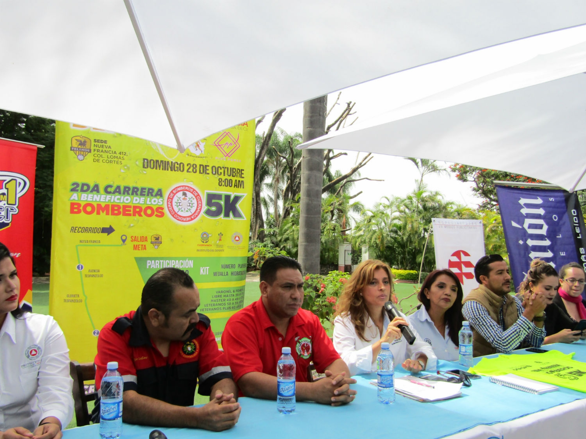 Convocan a participar en carrera a beneficio de los bomberos