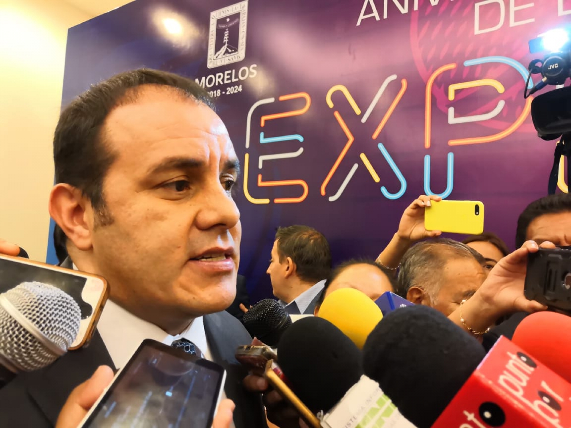 Manifiesta Cuauhtémoc Blanco apoyo total al presidente Andrés Manuel López Obrador