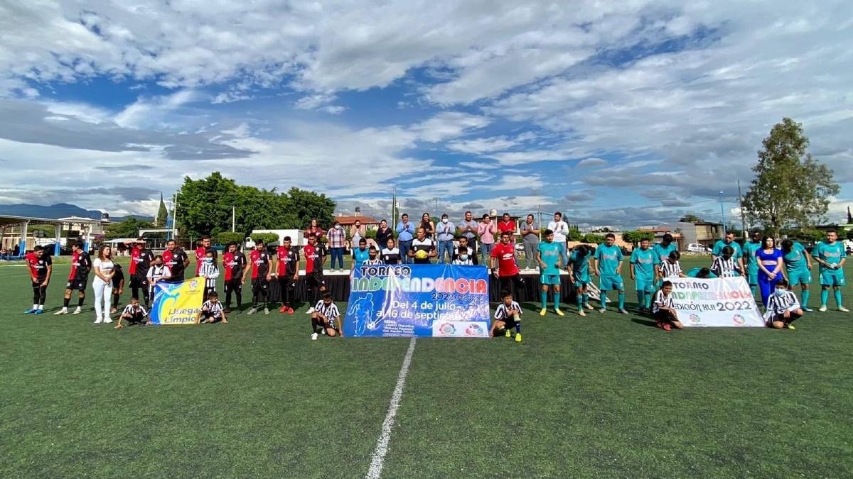 Inicia en Yecapixtla el XLII Torneo de Futbol Independencia 2022